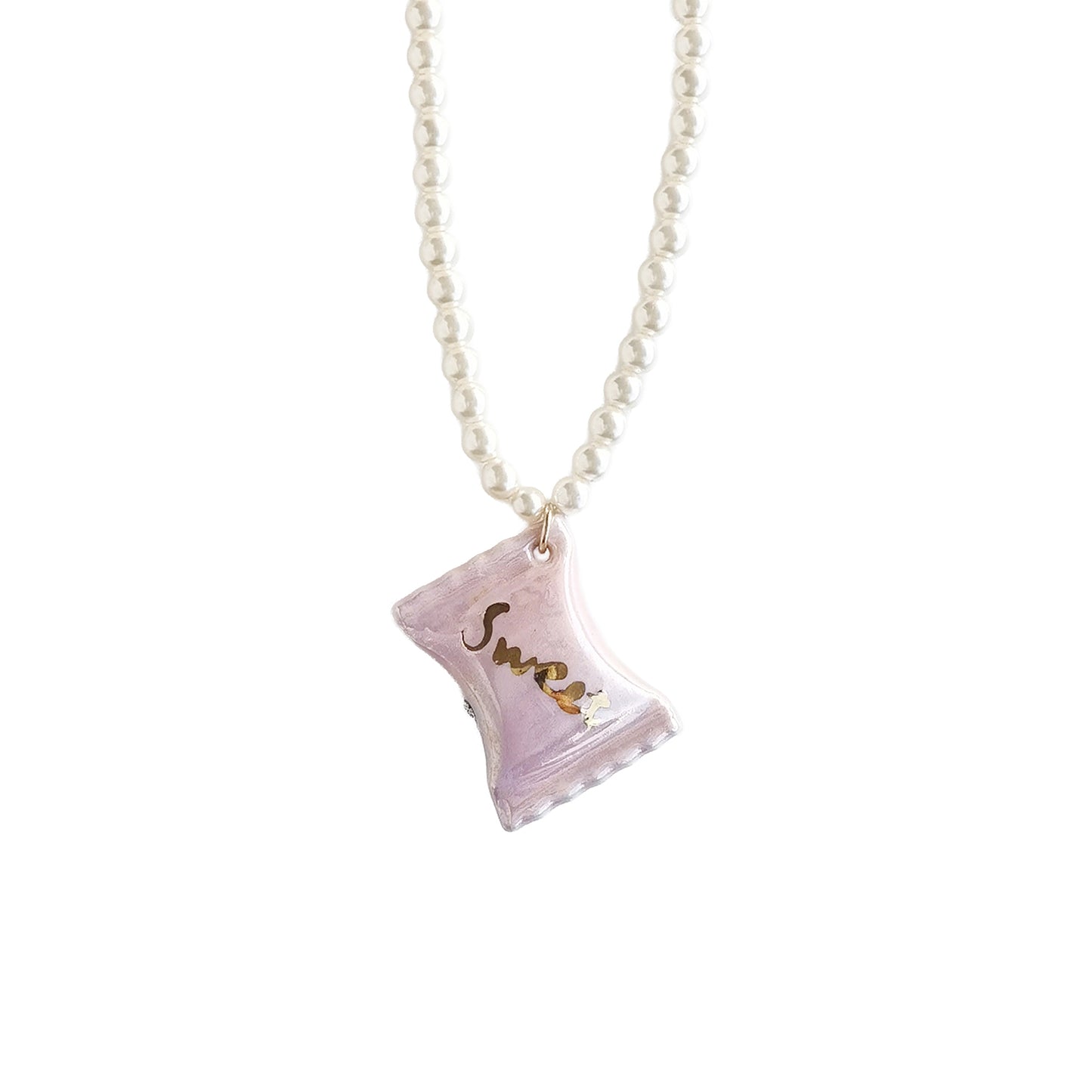 Porcelain Sweet Candy Pearl Necklace