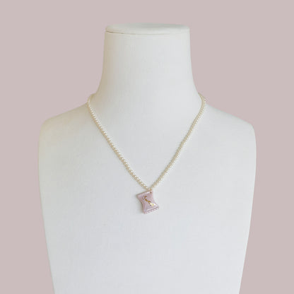 Porcelain Sweet Candy Pearl Necklace