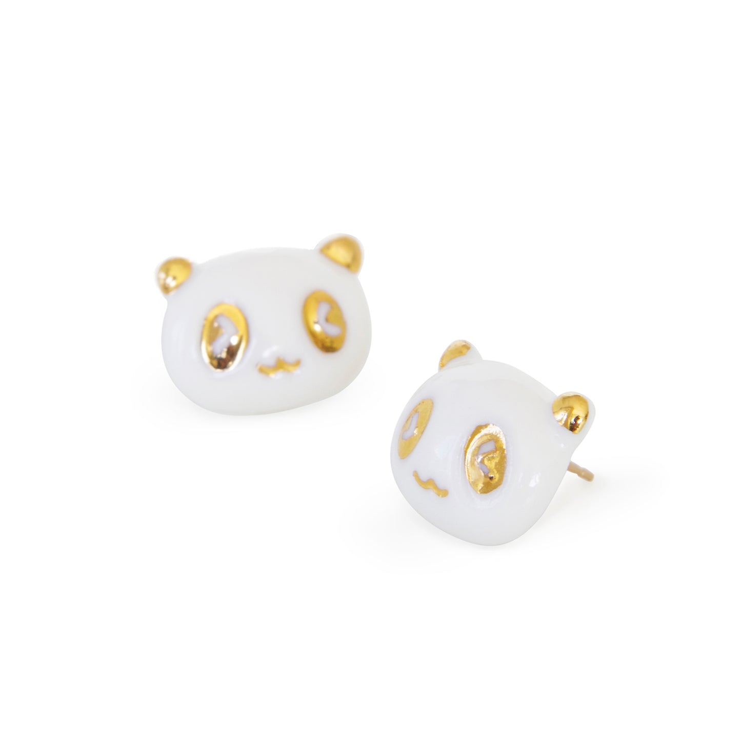Lucky Panda Stud Earrings
